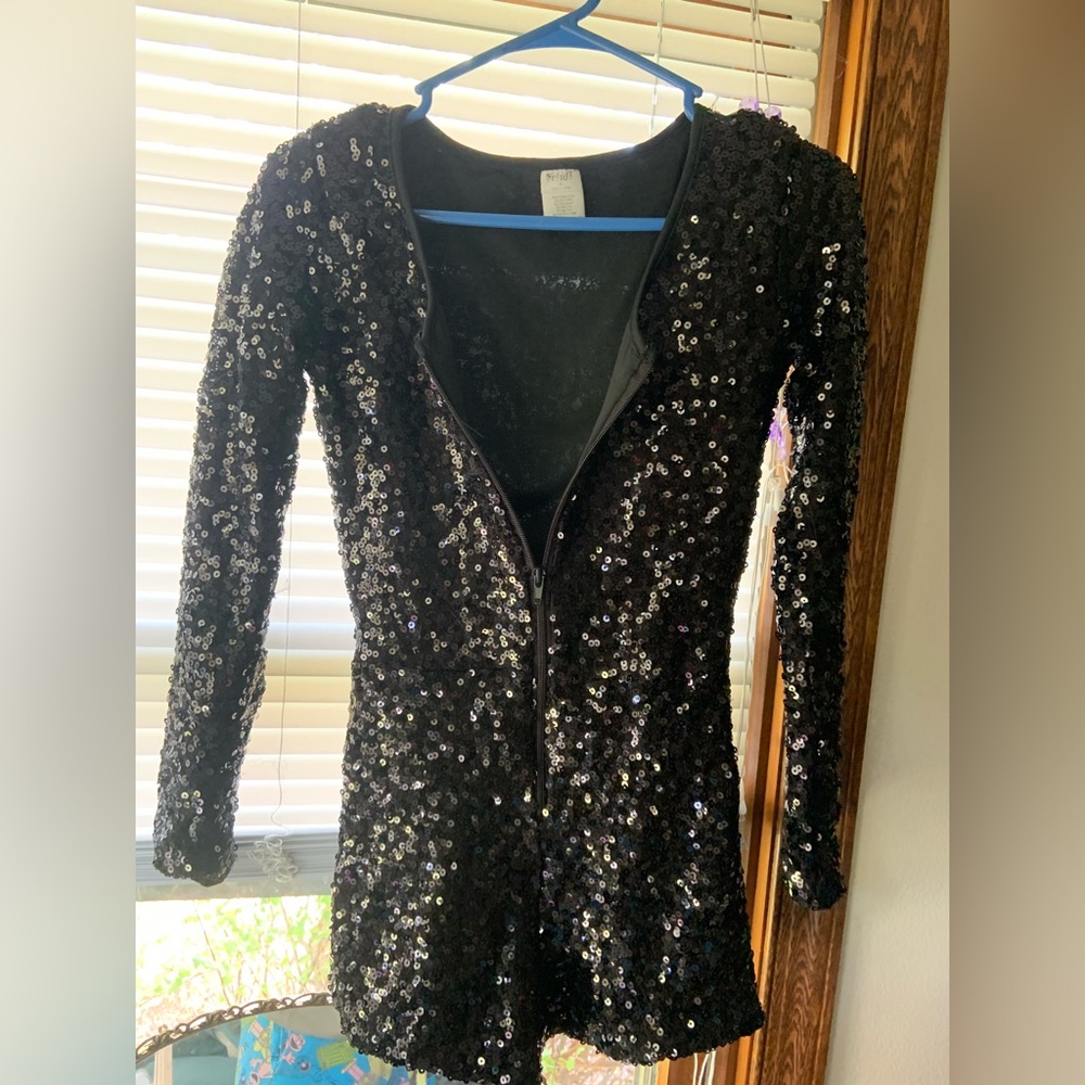 Spirit Halloween Sequin Romper
